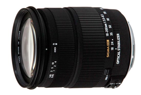 Sigma 18-200mm F3.5-6.3 DC OS 